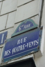 Street of the Four WInds nameplate